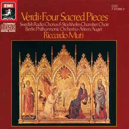 Verdi : four sacred pieces / Verdi, Giuseppe | Verdi, Giuseppe (1813-1901). Compositeur